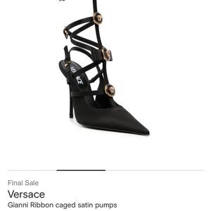 Versace Caged Pumps